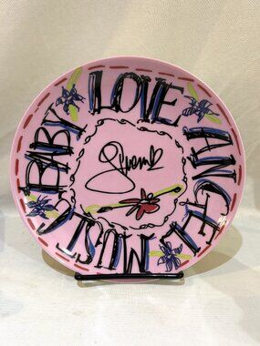 Whatever It Takes GWEN STEFANI Love Angel Music Baby Plate Numbered by Churchill